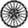AMG Multispoke [223-21] Gloss Back with High Sheen Wheel Img 1