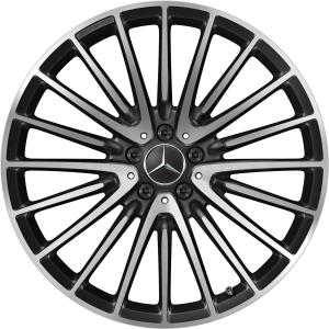 AMG Multispoke [223-21] Gloss Back with High Sheen Alloy Wheel - Sizes 21in