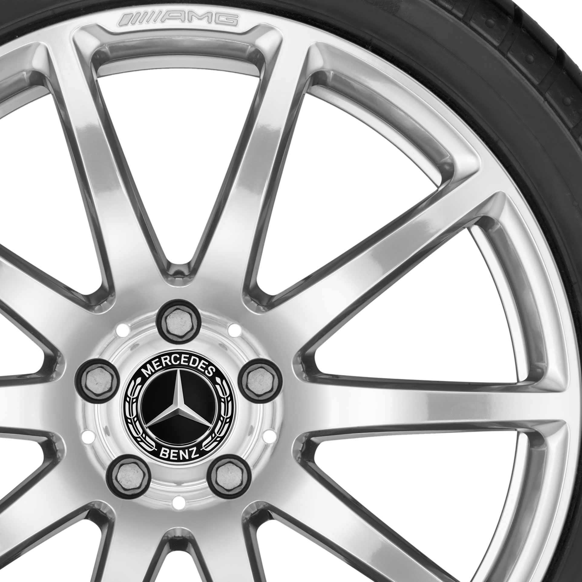 AMG 10 Spoke [231-19] Clear Lacquer with High Sheen (Forged) Alloy Wheel Product Image #2