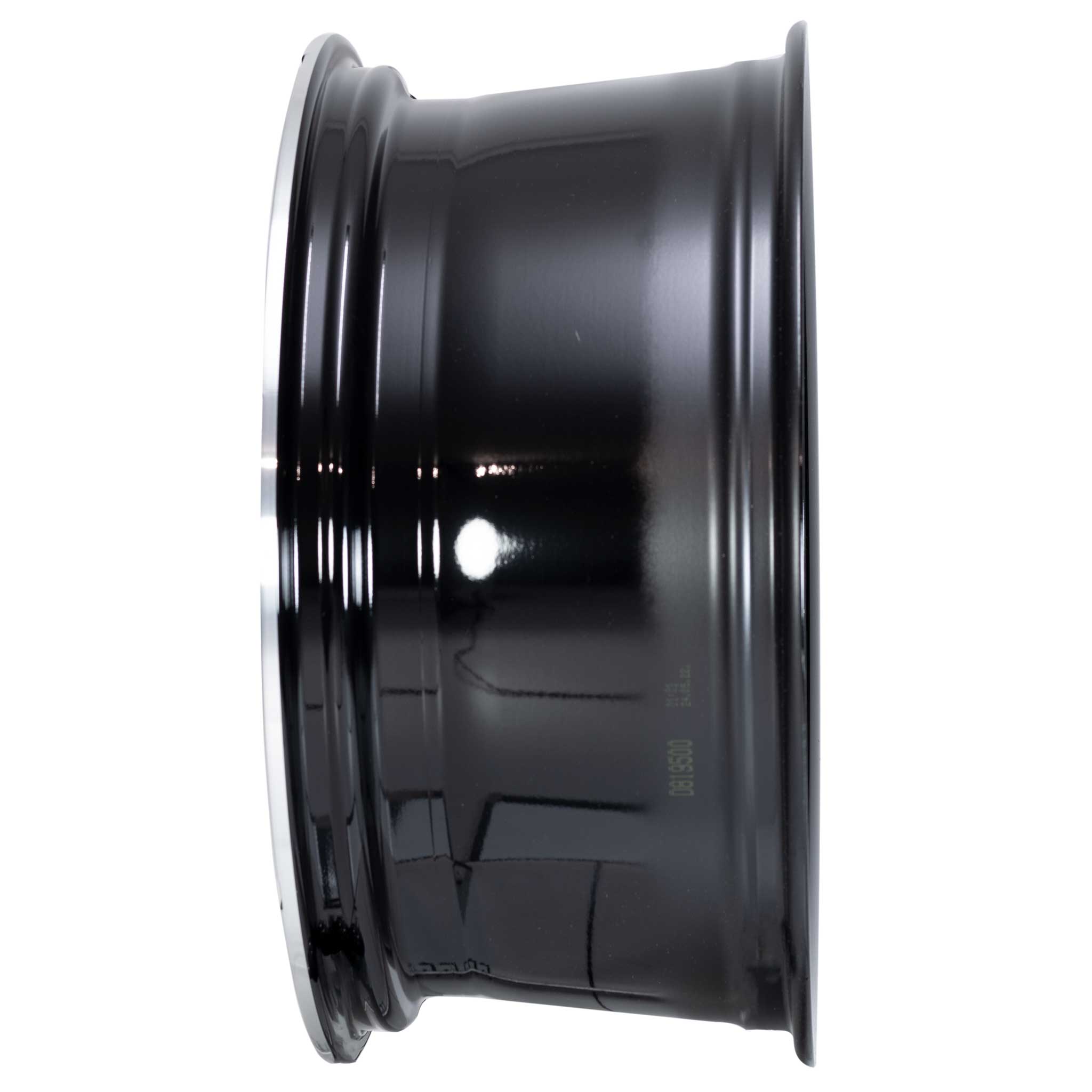 AMG 7 Twin Spoke [231-19] Gloss Black with High Sheen Alloy Wheel Product Image #3