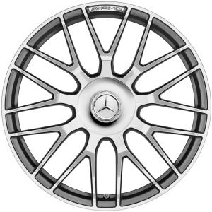 19" AMG Cross Spoke [231-19] Himalaya Grey with High Sheen (Forged) alloy wheel