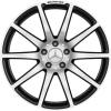 AMG 10 Spoke [231-20] Matt Black with High Sheen Rim Edge (Forged) Wheel Img 1