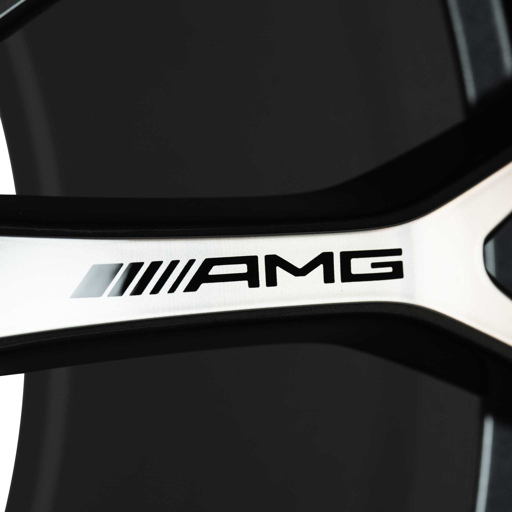 AMG Cross Spoke [232-21] Himalaya Grey with High Sheen Alloy Wheel Product Image #5