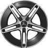 AMG 5 Double Spoke [236-18] Gloss Back with High Sheen Wheel Img 1