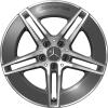AMG 5 Double Spoke [236-18] Tantalite Grey with High Sheen Wheel Img 1