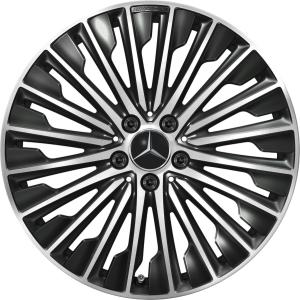 AMG Multispoke [236-19] Gloss Back with High Sheen Alloy Wheel - Sizes 19in