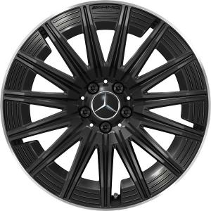 AMG Multispoke [236-20] Gloss Black with High Sheen Rim Edge Alloy Wheel - Sizes 20in