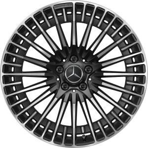 AMG Multispoke [243-20] Gloss Back with High Sheen Alloy Wheel - Sizes 20in