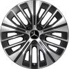Mercedes Multispoke [243-18] Gloss Back with High Sheen Wheel Img 1