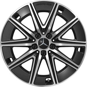 AMG Multispoke [243-19] Gloss Back with High Sheen Alloy Wheel - Sizes 19in