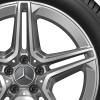 AMG 5 Double Spoke [247-19] Tantalite Grey with High Sheen Wheel Img 2