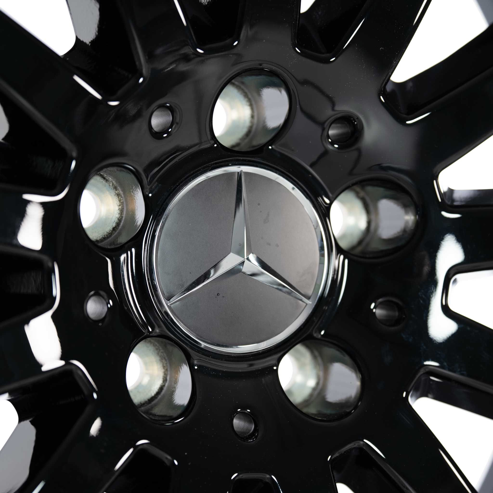 AMG Multispoke [247-20] Gloss Black with High Sheen Rim Edge Alloy Wheel Product Image #4