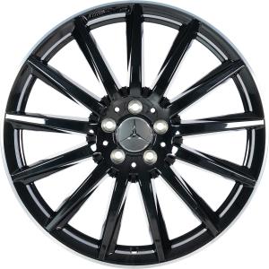 AMG Multispoke [247-20] Gloss Black with High Sheen Rim Edge Alloy Wheel - Sizes 20in