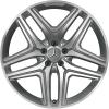 AMG 5 Twin Spoke [247-20] Himalaya Grey with High Sheen Wheel Img 1