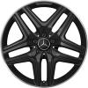 AMG 5 Twin Spoke [247-20] Matt Black with High Sheen Rim Edge Wheel Img 1