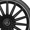 AMG Multispoke [247-21] Matt Black with High Sheen Rim Edge Wheel Img 2