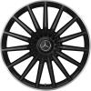 AMG Multispoke [247-21] Matt Black with High Sheen Rim Edge Wheel Img 1