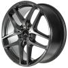 AMG 5 Twin Spoke [253-19] Himalaya Grey with High Sheen Wheel Img 2