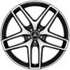 AMG 5 Twin Spoke [253-19] Gloss Black with High Sheen Wheel Img 1