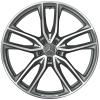 AMG 5 Twin Spoke [253-21] Himalaya Grey with High Sheen Wheel Img 1
