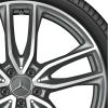 AMG 5 Twin Spoke [253-21] Himalaya Grey with High Sheen Wheel Img 2