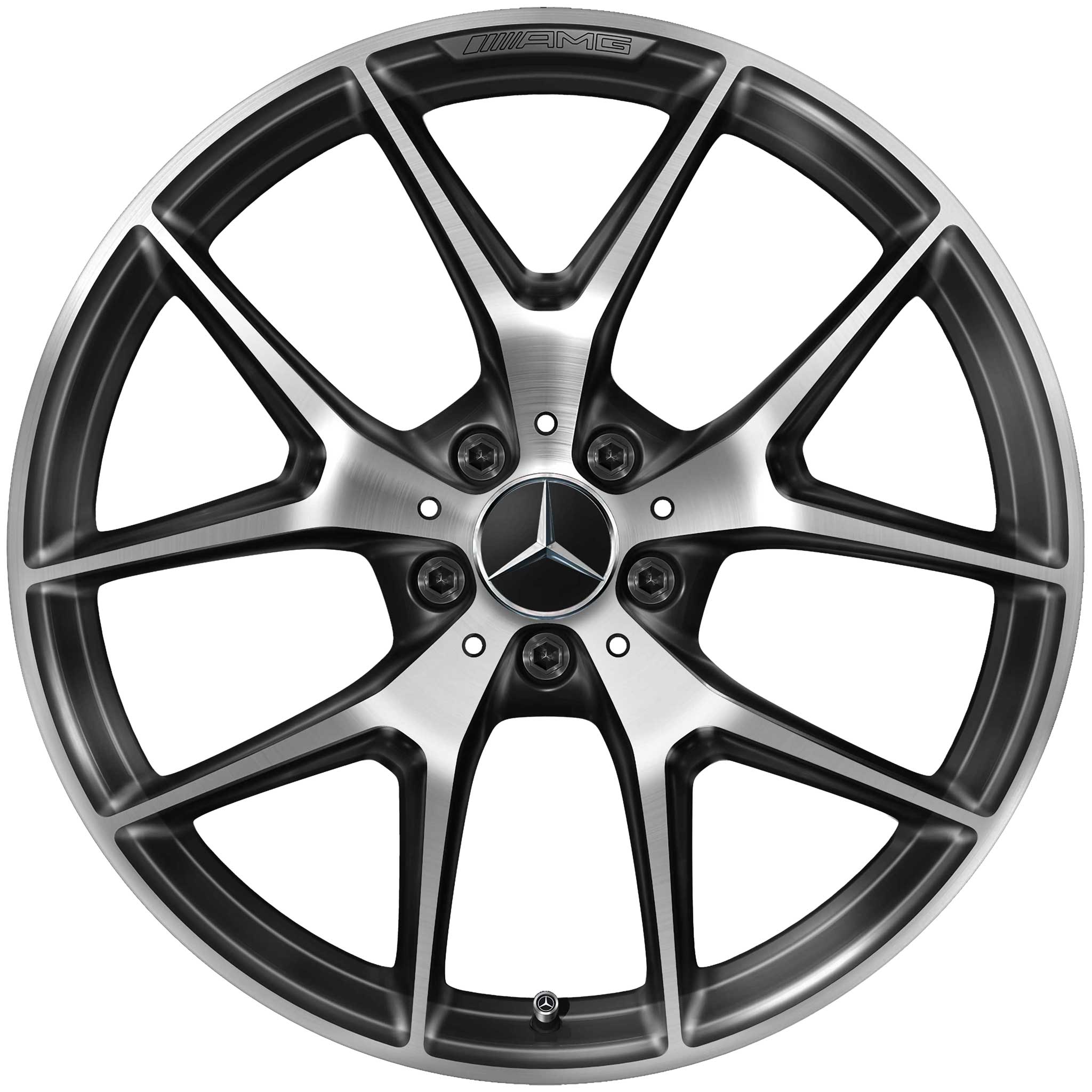 AMG 5 Double Spoke [253-20] Gloss Black with High Sheen Alloy Wheel Product Image #1