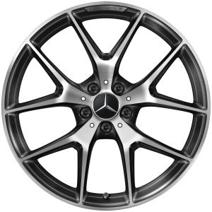 AMG 5 Double Spoke [253-20] Gloss Black with High Sheen Alloy Wheel - Sizes 20in