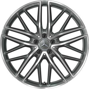 AMG Multispoke [253-21] Himalaya Grey with High Sheen Alloy Wheel - Sizes 21in