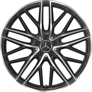 AMG Multispoke [253-21] Gloss Back with High Sheen Alloy Wheel - Sizes 21in