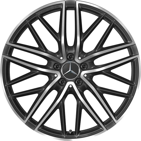 AMG Multispoke [253-21] Gloss Back with High Sheen Alloy Wheel Product Image #1