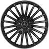 AMG Multispoke [253-21] Matt Black with High Sheen Rim Edge Wheel Img 1