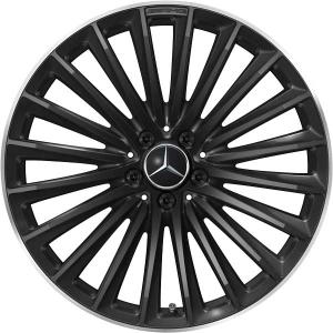 AMG Multispoke [254-20] Gloss Black with High Sheen Rim Edge Alloy Wheel - Sizes 20in