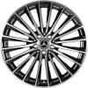 AMG Multispoke [254-20] Gloss Back with High Sheen Wheel Img 1