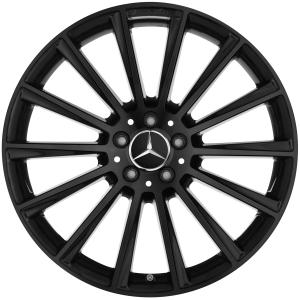 AMG Multispoke [257-20] Gloss Black with High Sheen Rim Edge Alloy Wheel - Sizes 20in