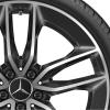 AMG 5 Twin Spoke [257-20] Gloss Black with High Sheen Wheel Img 2