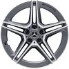 AMG 5 Twin Spoke [257-19] Tremolite Metallic with High Sheen Wheel Img 1
