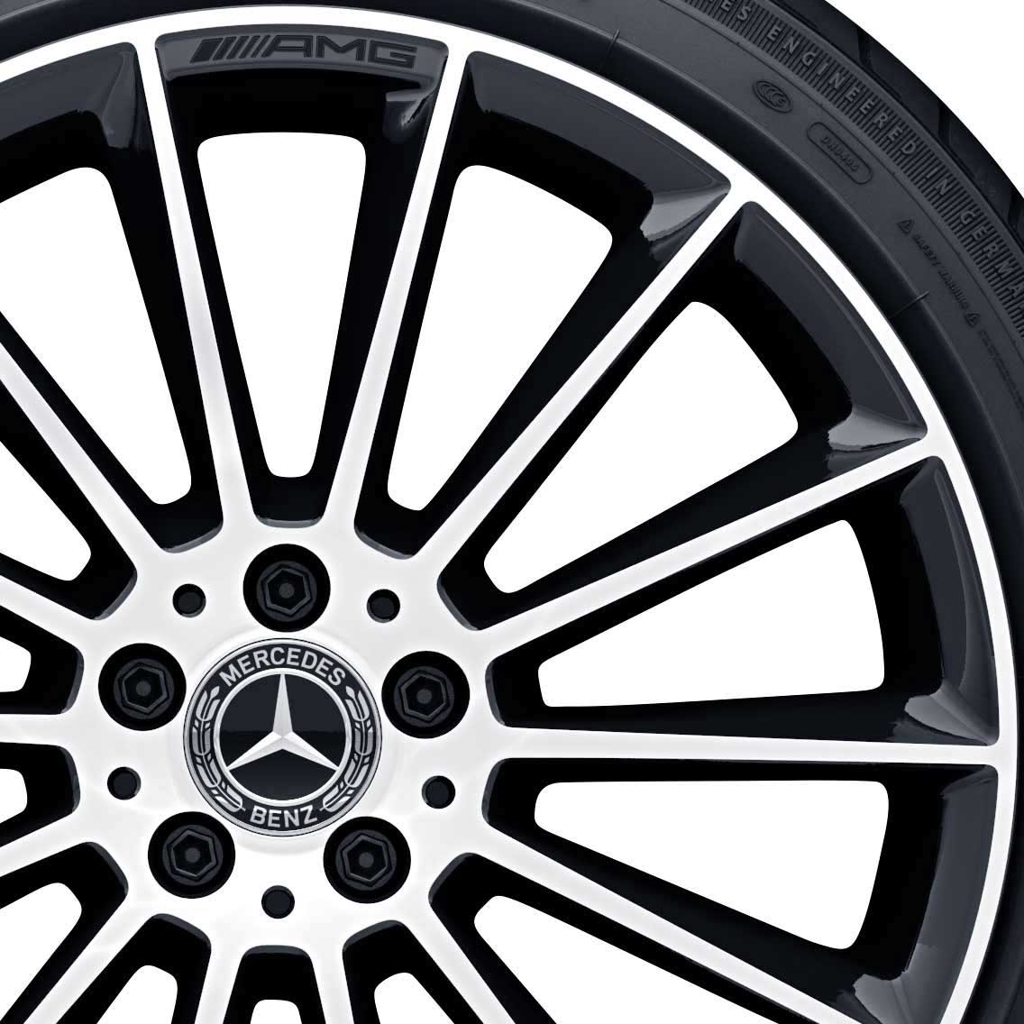 AMG Multispoke [257-20] Gloss Black with High Sheen Alloy Wheel Product Image #2