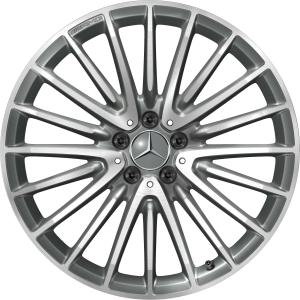 AMG Multispoke [257-20] Himalaya Grey with High Sheen Alloy Wheel - Sizes 20in