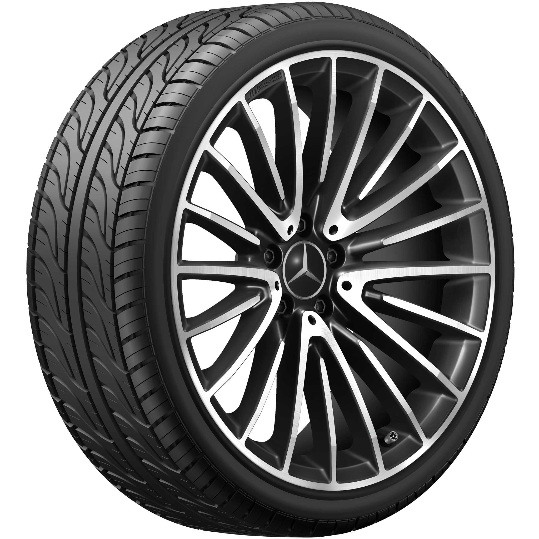 AMG Multispoke [257-20] Gloss Black with High Sheen Alloy Wheel Product Image #2