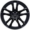 AMG Multispoke [290-19] Matt Black with High Sheen Rim Edge Wheel Img 1