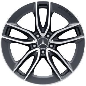 19" AMG Multispoke [290-19] Tantalite Grey with High Sheen alloy wheel