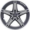 AMG 5 Double Spoke [290-20] Tantalite Grey with High Sheen Wheel Img 1