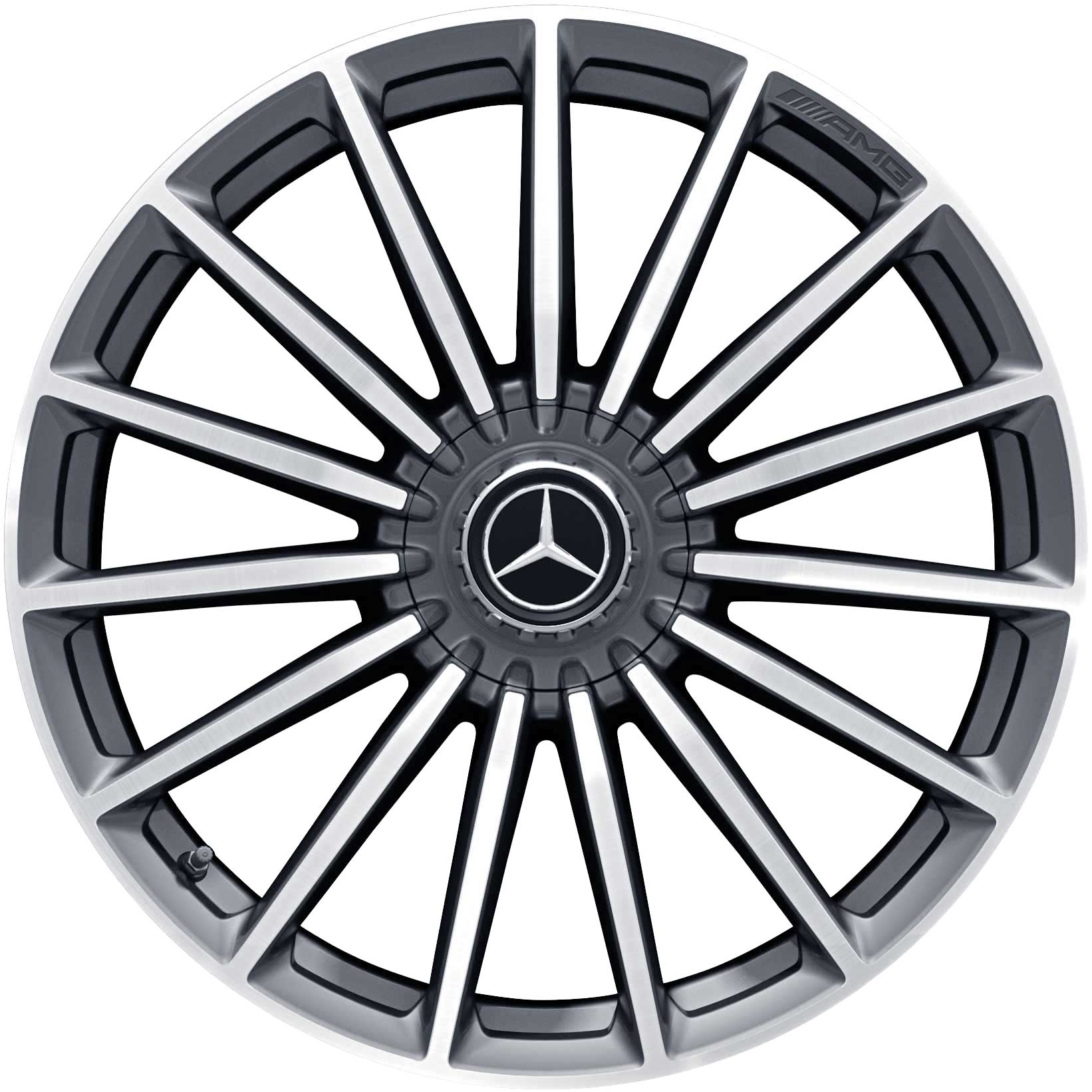 AMG Multispoke [290-20] Himalaya Grey with High Sheen Alloy Wheel Product Image #1