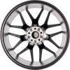 AMG Cross Spoke [290-21] Matt Black with High Sheen Rim Edge (Forged) Wheel Img 4