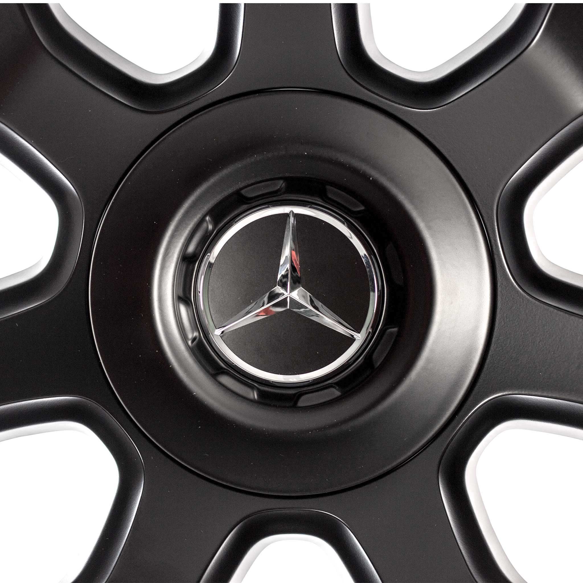 AMG Cross Spoke [290-21] Matt Black with High Sheen Rim Edge (Forged) Alloy Wheel Product Image #3