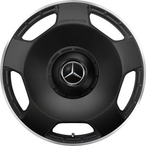 AMG 5 Spoke [290-21] Matt Black with High Sheen Rim Edge Alloy Wheel for Mercedes AMG GT X290 - Sizes 21in