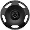 AMG 5 Spoke [290-21] Matt Black with High Sheen Rim Edge Wheel Img 1