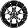 AMG Multispoke [290-21] Matt Black with High Sheen Rim Edge Wheel Img 1