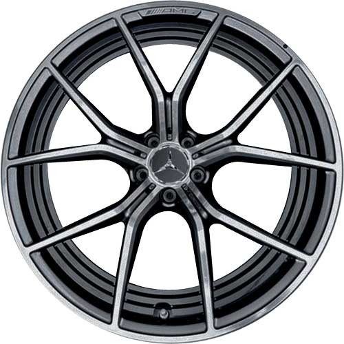 AMG Multispoke [290-21] Tantalite Grey with High Sheen Alloy Wheel Product Image #1