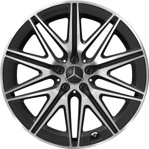 AMG Multispoke [290-20] Matt Black with High Sheen Alloy Wheel for Mercedes AMG GT X290 - Sizes 20in